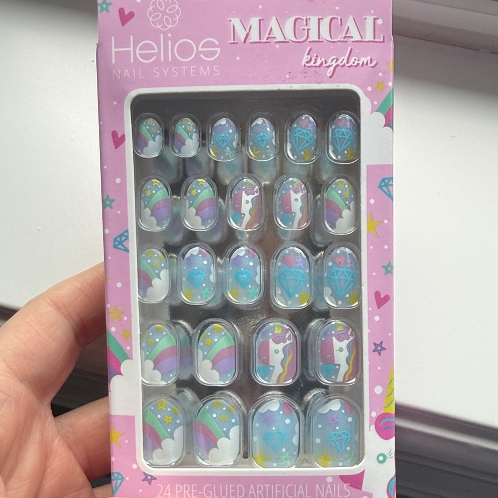 Helios Magical Kingdom‎ Press On Nails Unicorn Rainbow – New